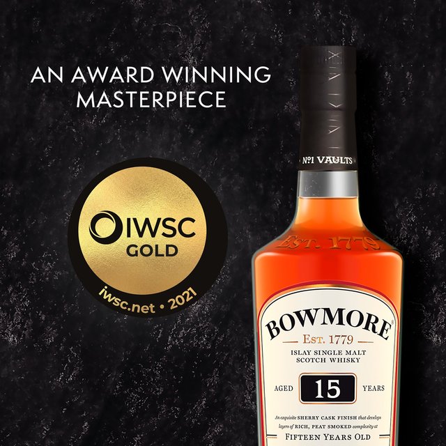 Bowmore 15 Year Old Single Malt Scotch Whisky   70cl GOODS M&S   