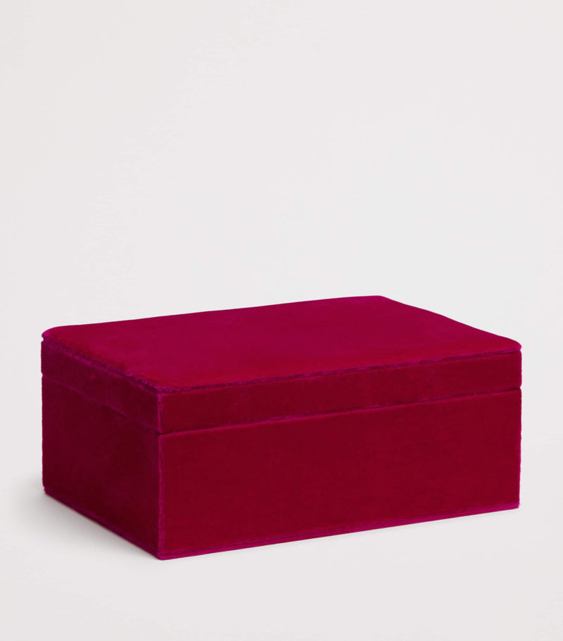 Sophie Bille Brahe Velvet Silk Tresor Grande jewellery box (British brand)