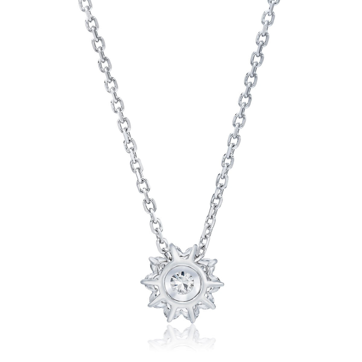 Costco 0.50ctw diamond pendant 14ct white gold, UK version