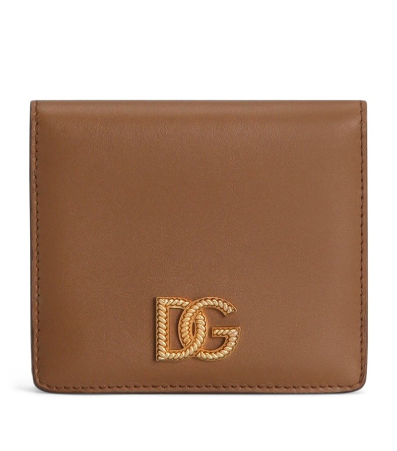 Dolce&Gabbana calfskin french flap wallet, UK version