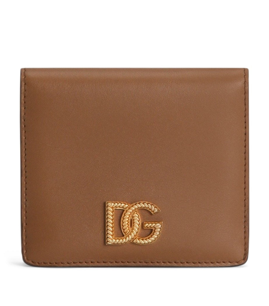 Dolce&Gabbana calfskin french flap wallet, UK version