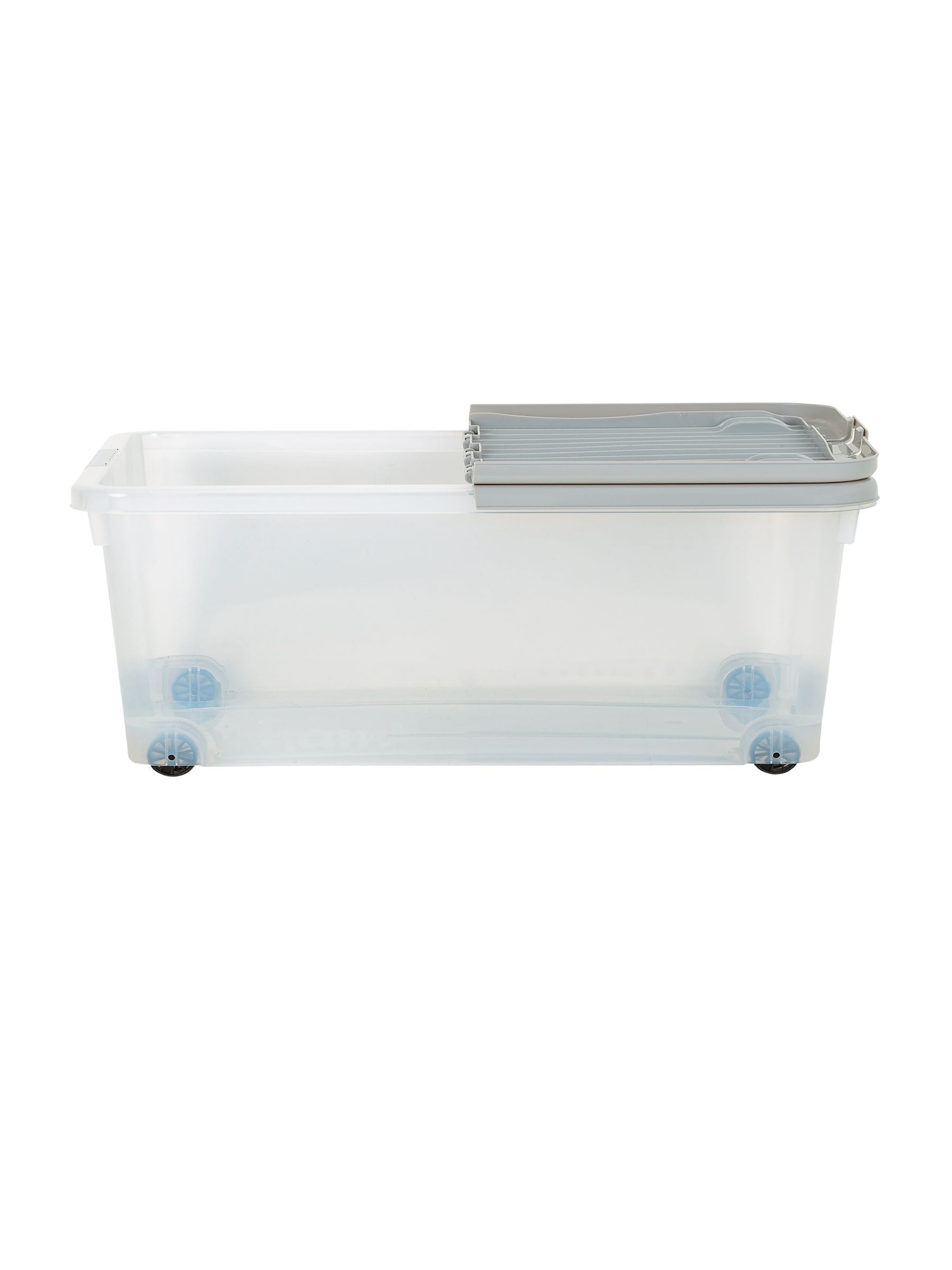 Wham clear 45L stackable storage boxes set of 3, UK version