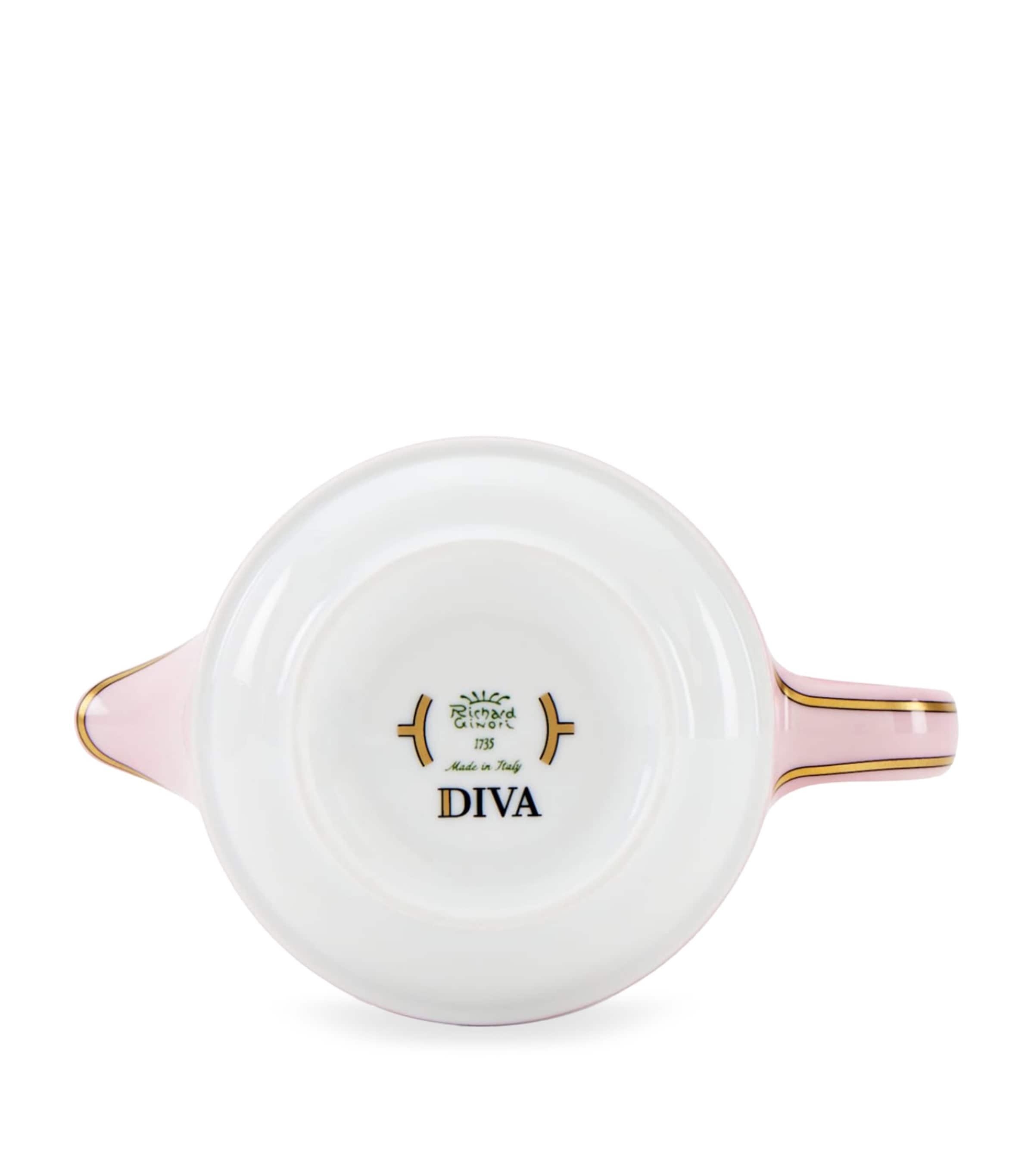 GINORI 1735 porcelain milk jug Rosa 300ml, UK version
