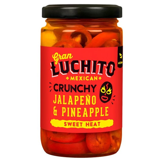 Gran Luchito Crunchy Sliced Jalapeno & Pineapple for Fajita & Taco   215g