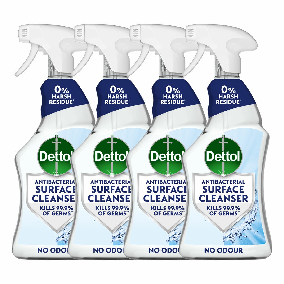 Dettol antibacterial surface cleanser 4 x 750ml - British product