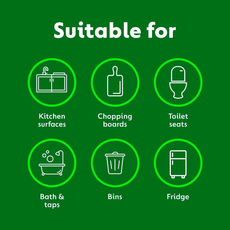 Dettol antibacterial surface cleanser 4 x 750ml - British product