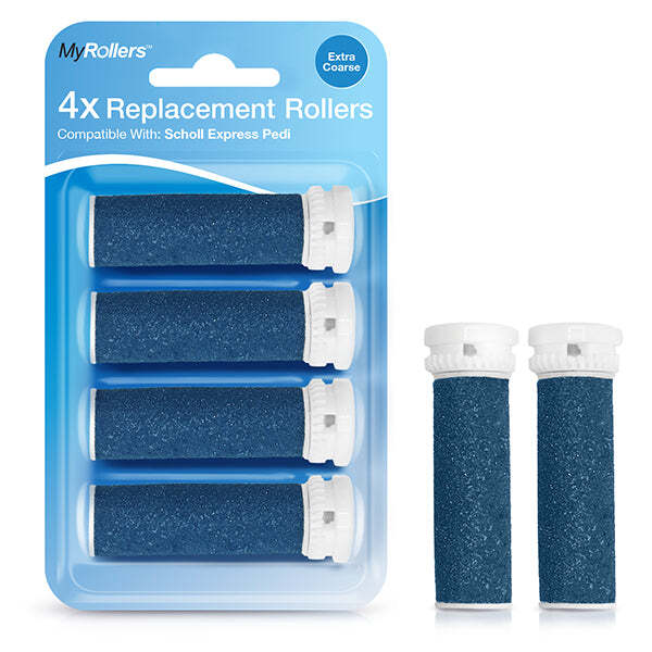 My Rollers extra coarse refill rollers for Scholl Express Pedi, UK version