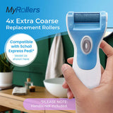 My Rollers extra coarse refill rollers for Scholl Express Pedi, UK version