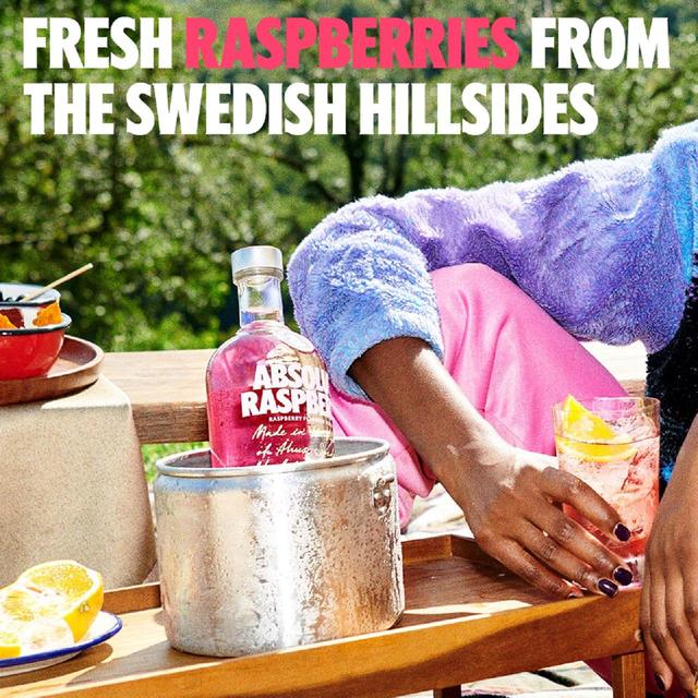 Absolut Raspberri Raspberry Flavoured Swedish Vodka   70cl GOODS M&S   