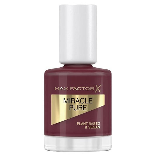 Max Factor Miracle Pure Nail Polish 373 Regal Garnet GOODS Superdrug   