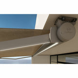 Olympus Hera retractable patio awning with LED lighting - British product