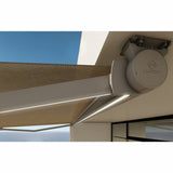 Olympus Hera retractable patio awning with LED lighting - British product