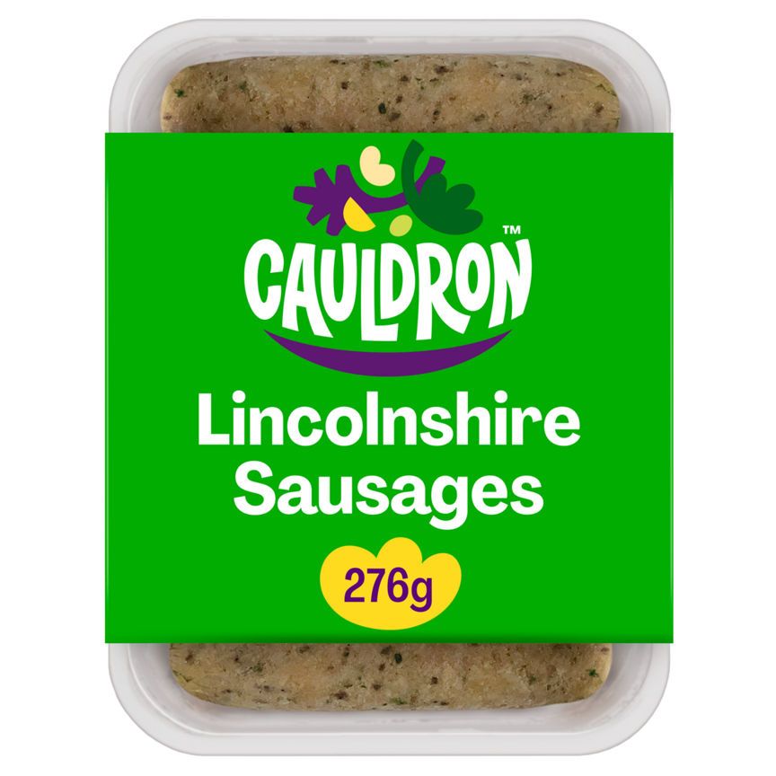 Cauldron 6 Vegetarian Lincolnshire Sausages GOODS ASDA   