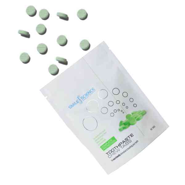 Smile Science Harley Street toothpaste tablets complete (British brand)