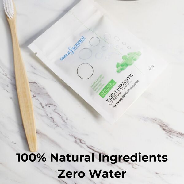 Smile Science Harley Street toothpaste tablets complete (British brand)