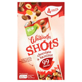 Whitworths Shots Snack Pack Chocolate & Hazelnut   4 per pack GOODS M&S   