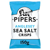 Pipers Anglesey Sea Salt Sharing Bag Crisps   150g GOODS M&S   