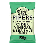 Pipers Burrow Hill Cider Vinegar & Sea Salt Sharing Bag Crisps   150g GOODS M&S   