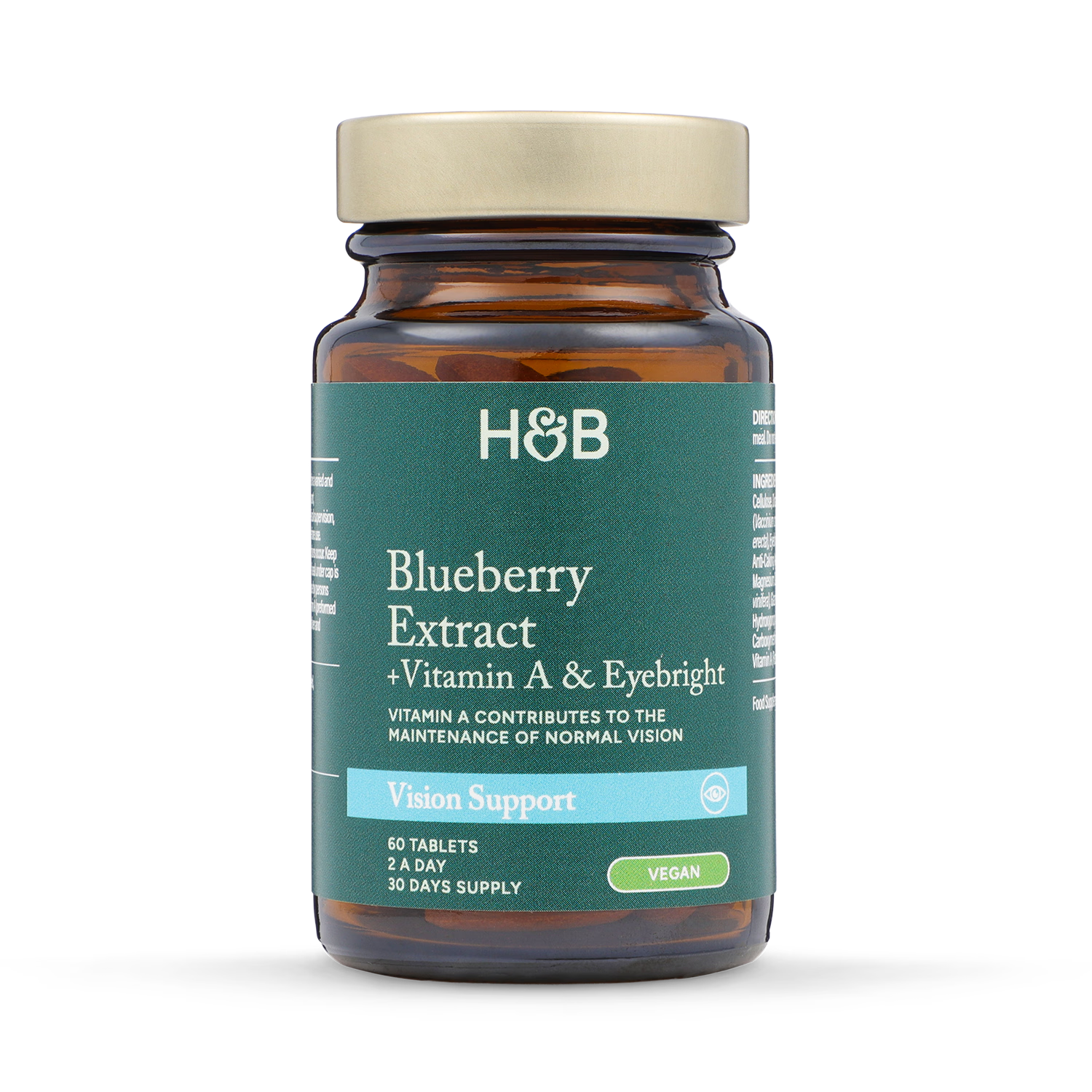 Holland Barrett Blueberry Vision 60 Capsules