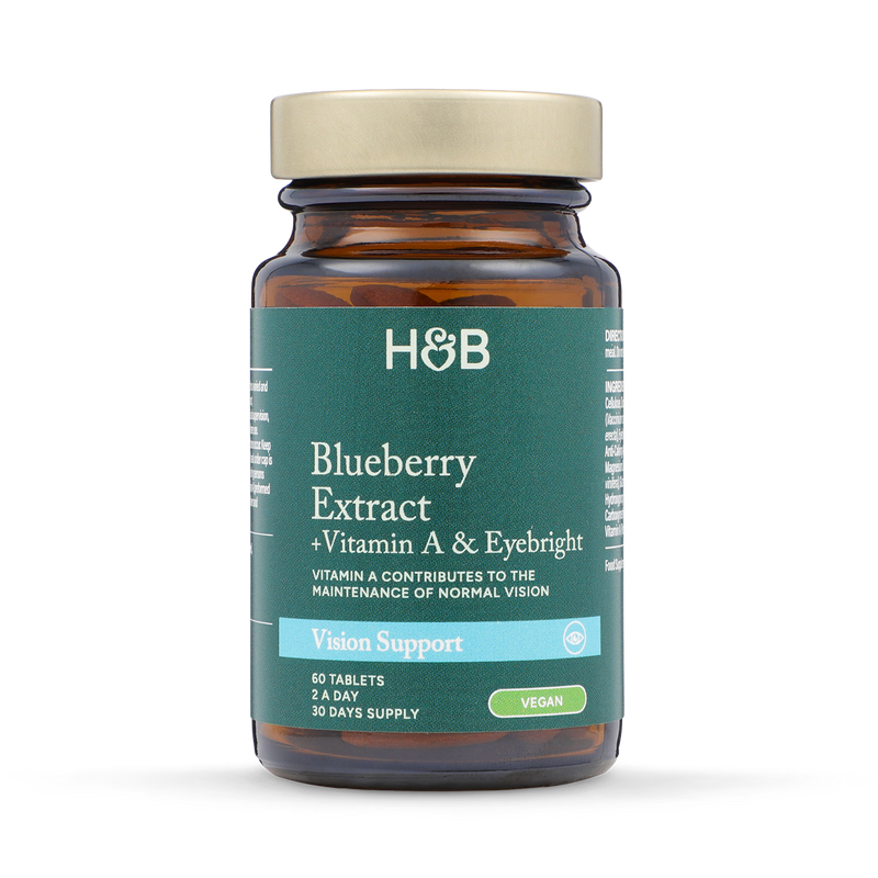 Holland Barrett Blueberry Vision 60 Capsules