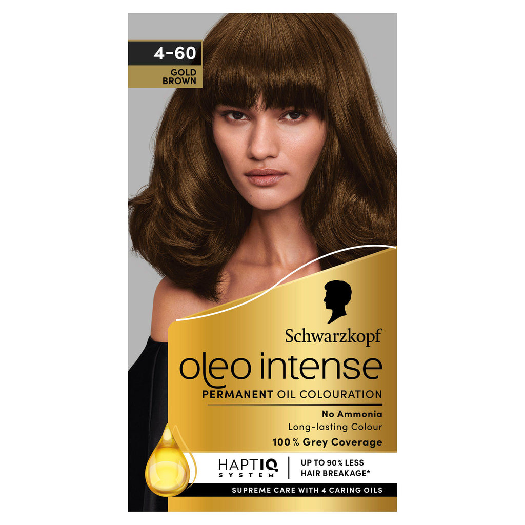 Schwarzkopf Oleo Intense 4-60 Gold Brown Permanent Oil Colouration