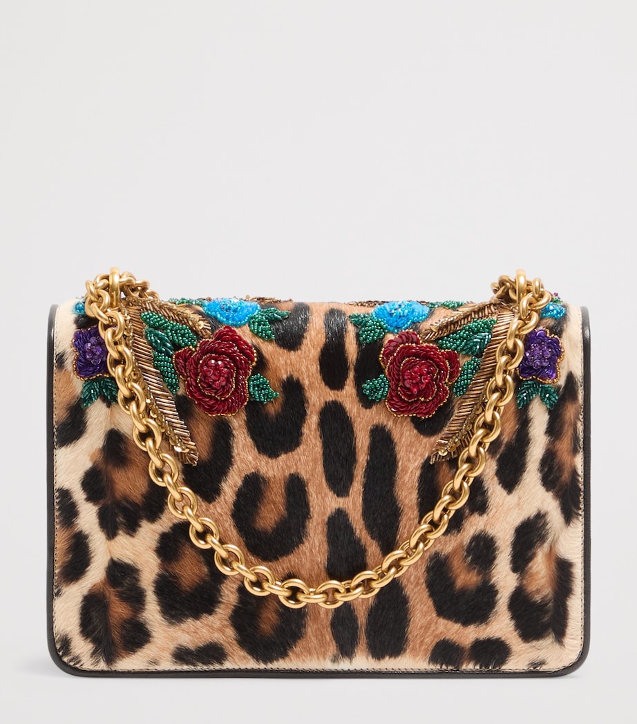 Valentino Garavani Vain shoulder bag pony-effect leather leopard print (British brand)