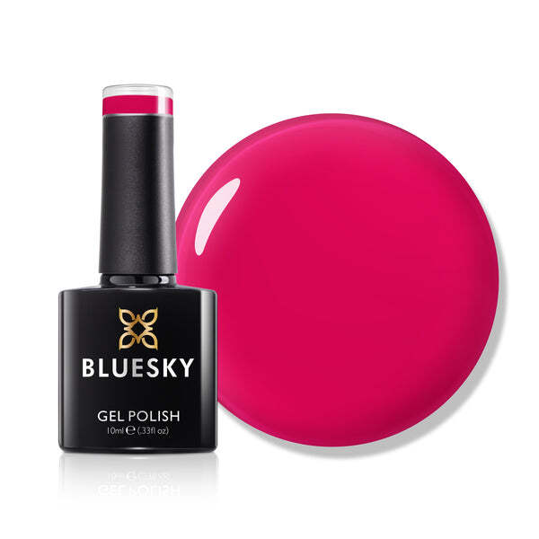 Bluesky gel polish Flamingo Pink 10ml, imported from the UK