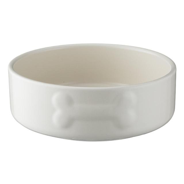 Mason Cash Colour Mix Cream Dog Bowl 15cm GOODS M&S   