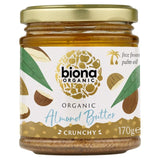 Biona Organic Almond Butter - Crunchy   170g GOODS M&S   