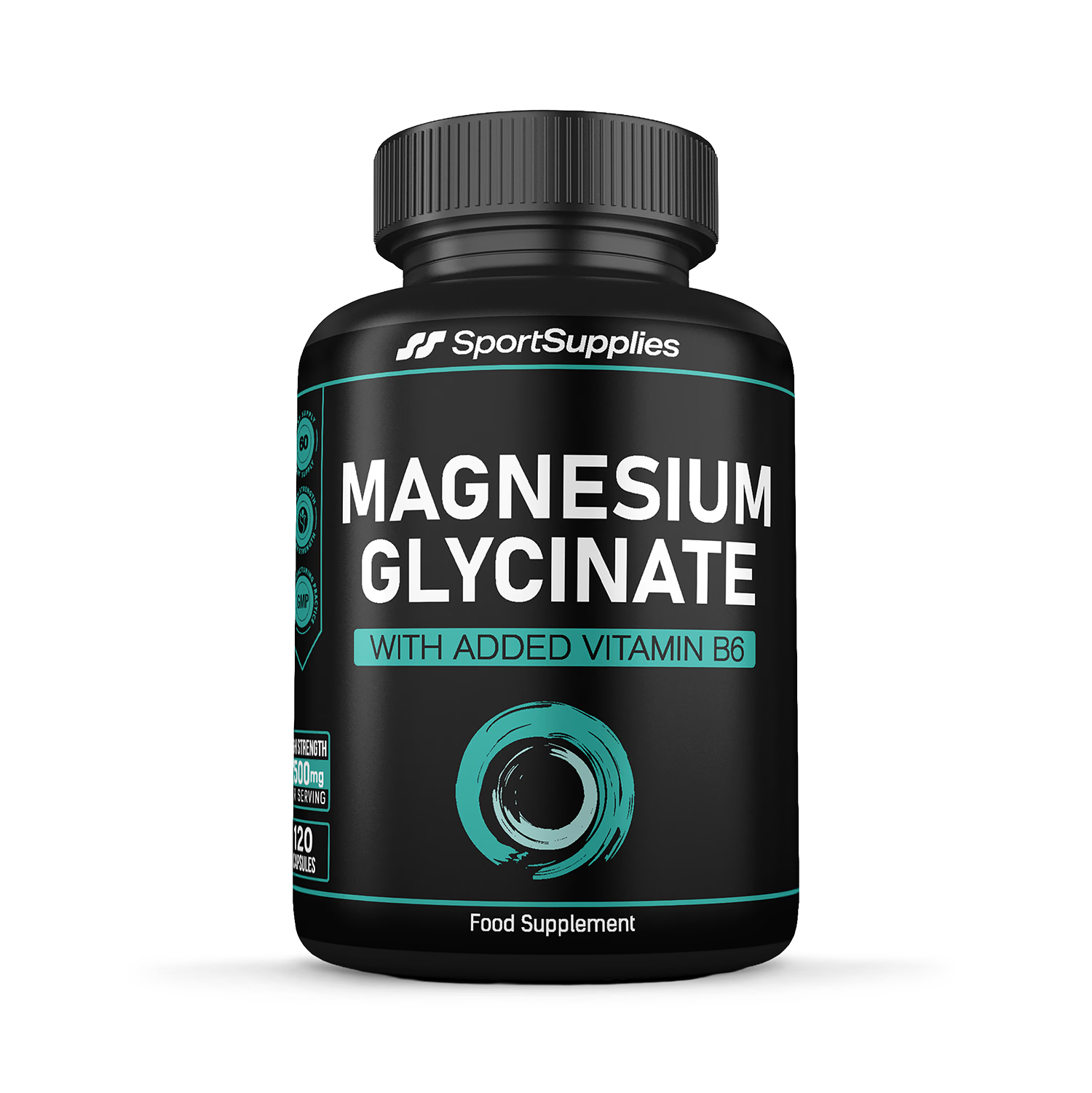 SS Sport Supplies magnesium glycinate B6 capsules 120 - British product