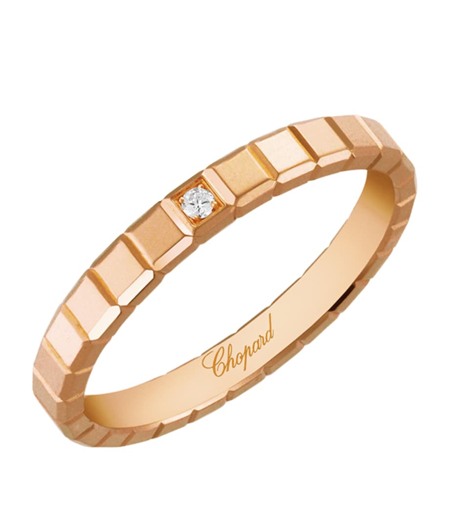 Chopard Ice Cube ring 18kt yellow gold diamonds - British product