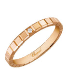 Chopard Ice Cube ring 18kt yellow gold diamonds - British product