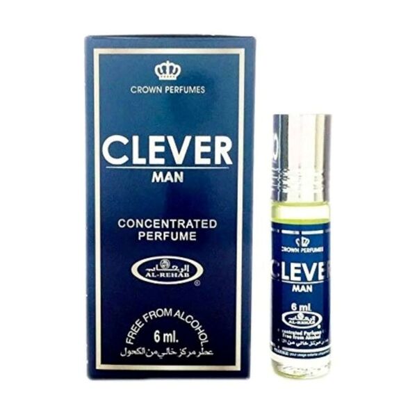 Al Rehab Clever Man 6ml roll-on perfume oil - British product