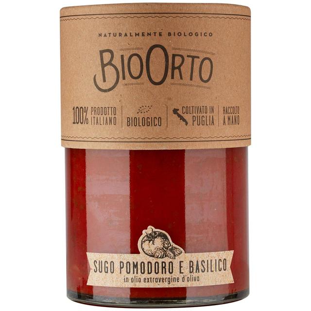 Bio Orto Organic Tomato & Basil Pasta Sauce   350g GOODS M&S   