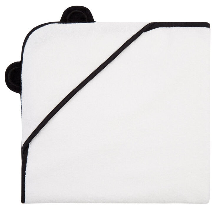 Panda Bamboo Kids Hooded Towel 90x90 cm, imported from the UK