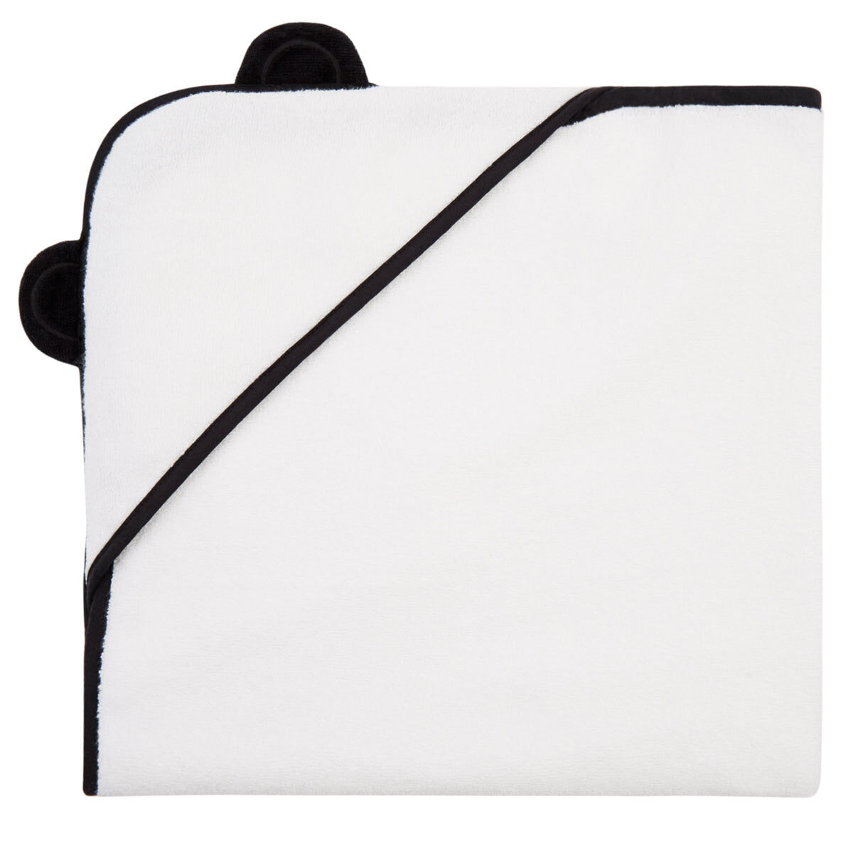 Panda Bamboo Kids Hooded Towel 90x90 cm, imported from the UK