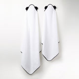 Panda baby towel hooded newborn 75x75 cm - British product