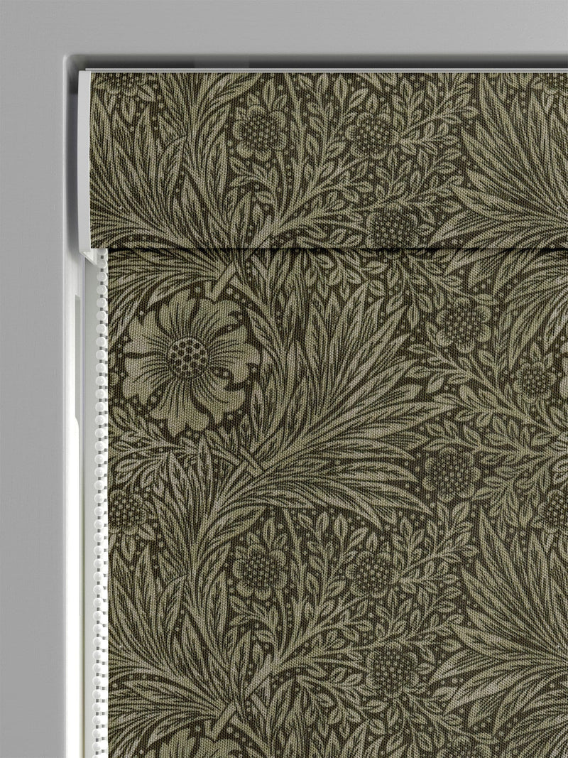 William Morris At Home Green Marigold Velvet Roman blinds (British brand)