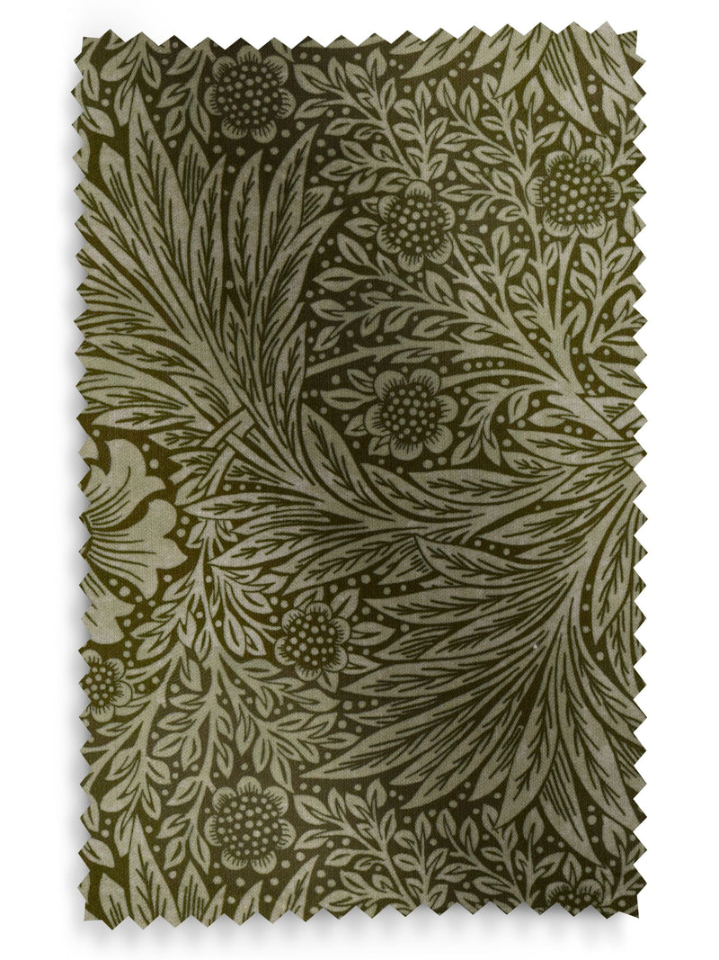 William Morris At Home Green Marigold Velvet Roman blinds (British brand)