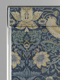 William Morris roman blinds Blue Strawberry Thief pattern, UK version
