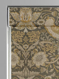 William Morris Strawberry Thief grey velvet roman blind (British brand)