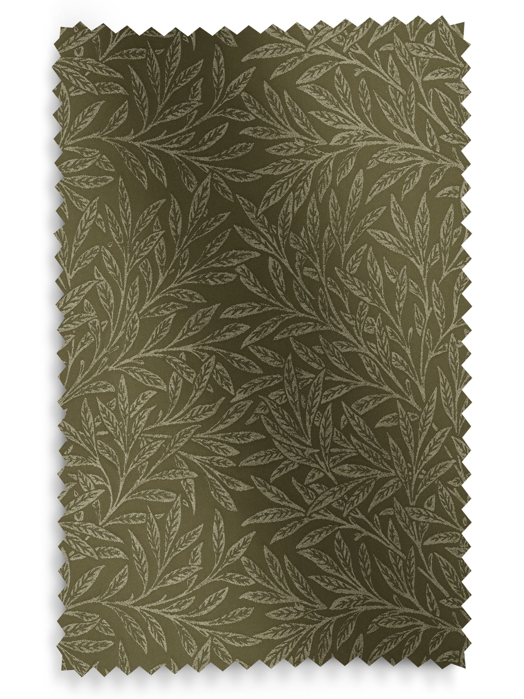 William Morris Green Willow roman blind made to measure, UK version