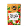 Heath & Heather organic rosehip tea 20 tea bags, UK version