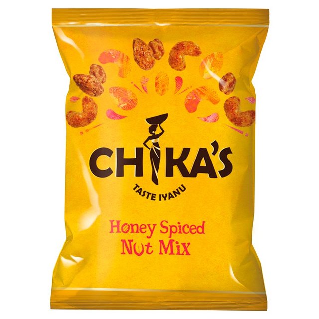 Chika's Snackpack Honey Spiced Peanuts & mixed nuts   41g GOODS M&S   