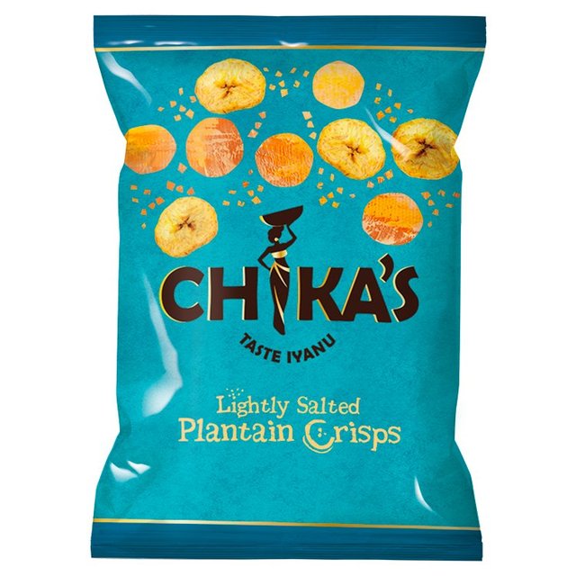 Chika's Snackpack Plantain Salted Crisps   35g GOODS M&S   