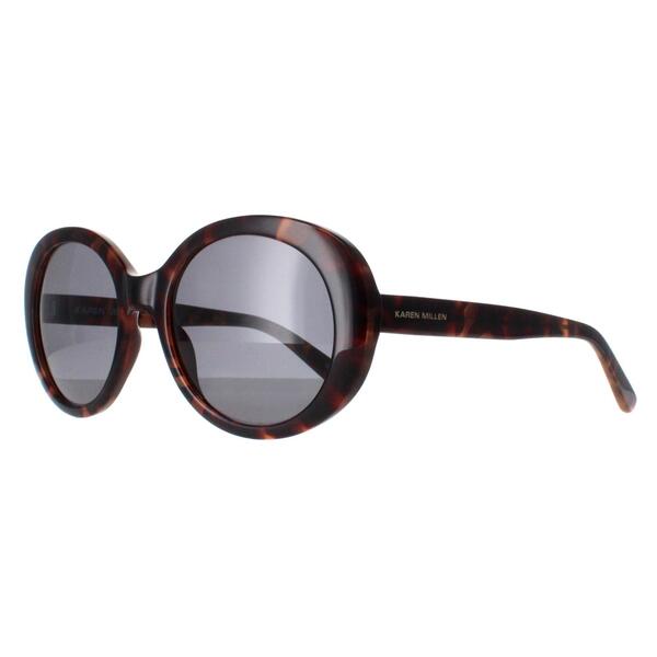 Karen Millen KM5051 dark tortoise sunglasses, imported from the UK