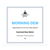 Scented wax melt Morning Dew 90g, imported from the UK