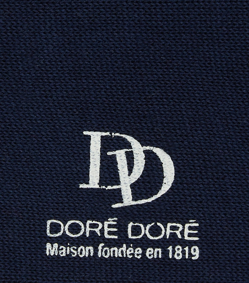 Doré Doré ribbed cotton socks, Italian made - British product