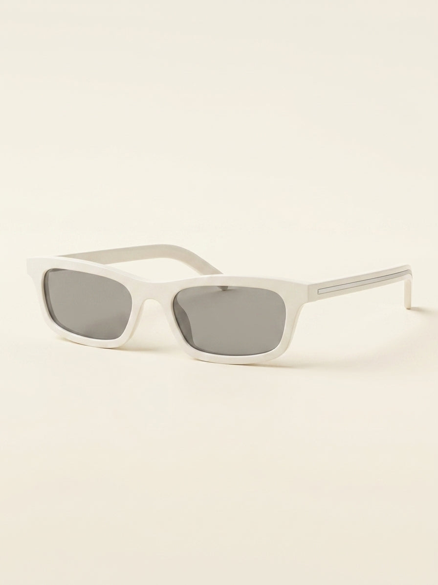 Prada PR D05S Pillow Sunglasses, Black/Grey