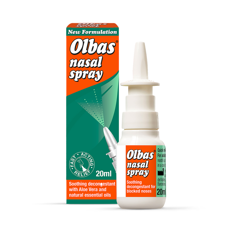 Olbas nasal spray aloe 20ml, imported from the UK